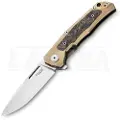 Lionsteel Q4ttro - Bronze Titanium foldekniv