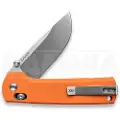 The James Brand The Kline - Orange / Stainless / G10 / Straight foldekniv