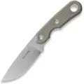 Viper Basic 1 kniv, Drop Point - Magnacut, Green Canvas Micarta
