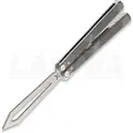 Flytanium Zenith Trainer 2.0 - Gunmetal Gray / Stonewash balisong trainer