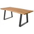 Kave Home Kave HomeSpisebord Alaia, 90 x 180 cmGulSpisebordFra Homeroom