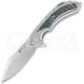 Olamic cutlery Wayfarer 247 Cutlass foldekniv, Jeweled Titanium, Satin