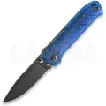 Flytanium Arcade Lite - Ocean Blue - Black DLC foldekniv