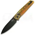 Reate PL-6 foldekniv, Ultem, Black PVD