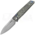 Reate PL-6 foldekniv, Black Micarta, Satin