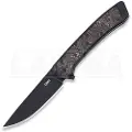CRKT Q Compact Carbonfiber foldekniv, svart