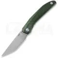 MKM Knives Detonario - M390 - Aluminum foldekniv, grønn