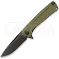 ANV Knives Z200 Plus - Sleipner DLC - G10 foldekniv, grønn