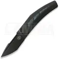 Reate Large Krypton foldekniv, Black Ti/Arctic Storm CF, Black PVD