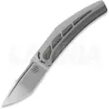 Reate Large Krypton foldekniv, Bead Blast Ti/Zirconium