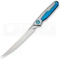 CIVIVI Shawka foldekniv, Silver & Blue Aluminum, Satin
