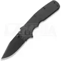 Demko Knives Shark Cub Stealth Clip Point foldekniv, Black