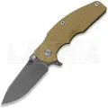 Hinderer Jurassic Magnacut Slicer foldekniv, Battle Bronze, Coyote