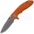 Hinderer 3.5 XM-18 Spanto foldekniv, CPM 20CV, Working Finish, oransje