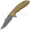 Hinderer 3.5 XM-18 Bowie foldekniv, Magnacut, Working Finish, coyote