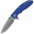 Hinderer 3.5 XM-18 Spanto foldekniv, CPM 20CV, Stonewash, blå