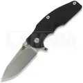 Hinderer Jurassic Magnacut Slicer foldekniv, Stonewash, Black