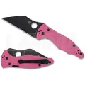 Spyderco Yojimbo 2 Pink G10 CPM S30V Black Blade SPRINT RUN foldekniv