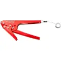 Bahco Flattang, Flat nebbtang, 8,6 mm, 2,5 cm, 7 mm, Polypropylen (PP), Stål, Termoplast, Sort, Oransje