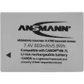 Ansmann A-Can NB 7 L - Kamerabatteri - Li-Ion - 900 mAh - for Canon PowerShot G10, G11, G12, SX30 IS