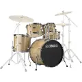 Yamaha Rydeen 20" Drum Kit with Paiste Cymbals & DS550U Drum Throne Champagne Glitter