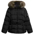 Superdry Fuji Belted Vattert Jakke