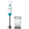 Bosch CleverMixx MSM2410DW - Håndmikser - 400 W - hvit / dynamisk blå