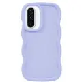 Mtp Products Samsung Galaxy A36 Candy Color Wavy TPU-deksel - Lilla