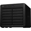 Synology Disk Station DS2422+ - NAS-server - 12 brønner - SATA 3Gb/s - RAID 0, 1, 5, 6, 10, JBOD - RAM 4 GB - Gigabit Ethernet - iSCSI støtte
