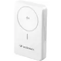 Wozinsky 10000 mAh powerbank med 22,5 W hurtiglading, trådløs Qi2-lading og innebygd stativ