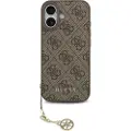 GUESS iPhone 17 4G Charm Hybrid-deksel - MagSafe-kompatibel - Brun