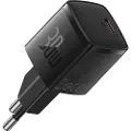 Baseus Cube Pro 30W USB-lader med USB-C og GaN-teknologi - Svart