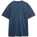 Superdry for man. M1012261A Tap Room Oversized T-shirt navy (XXL), Casual, Cotton, Long sleeve