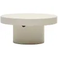 Kave Home Kave HomeSofabord Aiguablava, diameter 90 cmHvitSofabordFra Homeroom