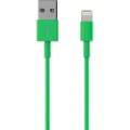Sinox Lightning kabel. 2m. Grøn