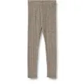 Wheat Ull Silke Leggings Agi Khaki Melange
