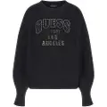 GUESS for woman. W5YR26Z26I2 Sweatshirt logo black (L), Casual, Cotton