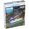 Grundig Xmas LED Juleplakett