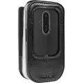 Doro Case - Bagsidecover til mobiltelefon - sort - for DORO 6040, 6041, 6060, 7030, 7031