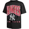 47 Mlb New York Yankees Power Shot Foundation Kortarmet T-skjorte