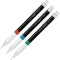 Uni-Ball Mekanisk blyant Uni Pencil 0,7 mm M7-552 - fin mekanisk blyant med metallgrep, hardhetsindikator og viskelær på toppen
