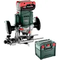 Metabo OFV 18 LTX BL 12, Børsteløs, Sort, Grønn, Rustfritt stål, 25000 RPM, 6, 8 (5/16), 12.7 (1/2), 11000 RPM, 5 cm