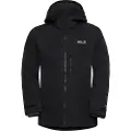 Jack Wolfskin Flowline 3in1, Skijakke, Herre, Black