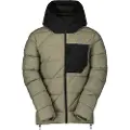 SCOTT Insuloft Warm, Fiberdunjakke, Herre, Dust Grey/Black