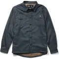 Salty Crew Fathom Tech Shacket Skjorte Med Lange Ermer