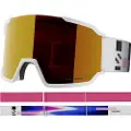 Salomon S/View 3, Skibriller, White (Addikt)