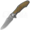 RealSteel Exorcist foldekniv, Natural Micarta