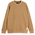 Scotch & Soda Textured Collegegenser