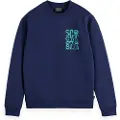 Scotch & soda Left Chest Logo Collegegenser