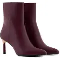 Armani Exchange for woman. XW001645AF13876UA343 Ankle boots Elegant burgundy (36.5), Black, 5 to 8 cm, Zip, Party